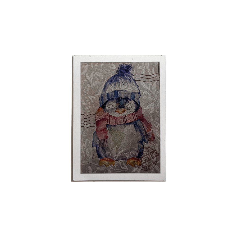 Fridge Magnet-Snow Man Print