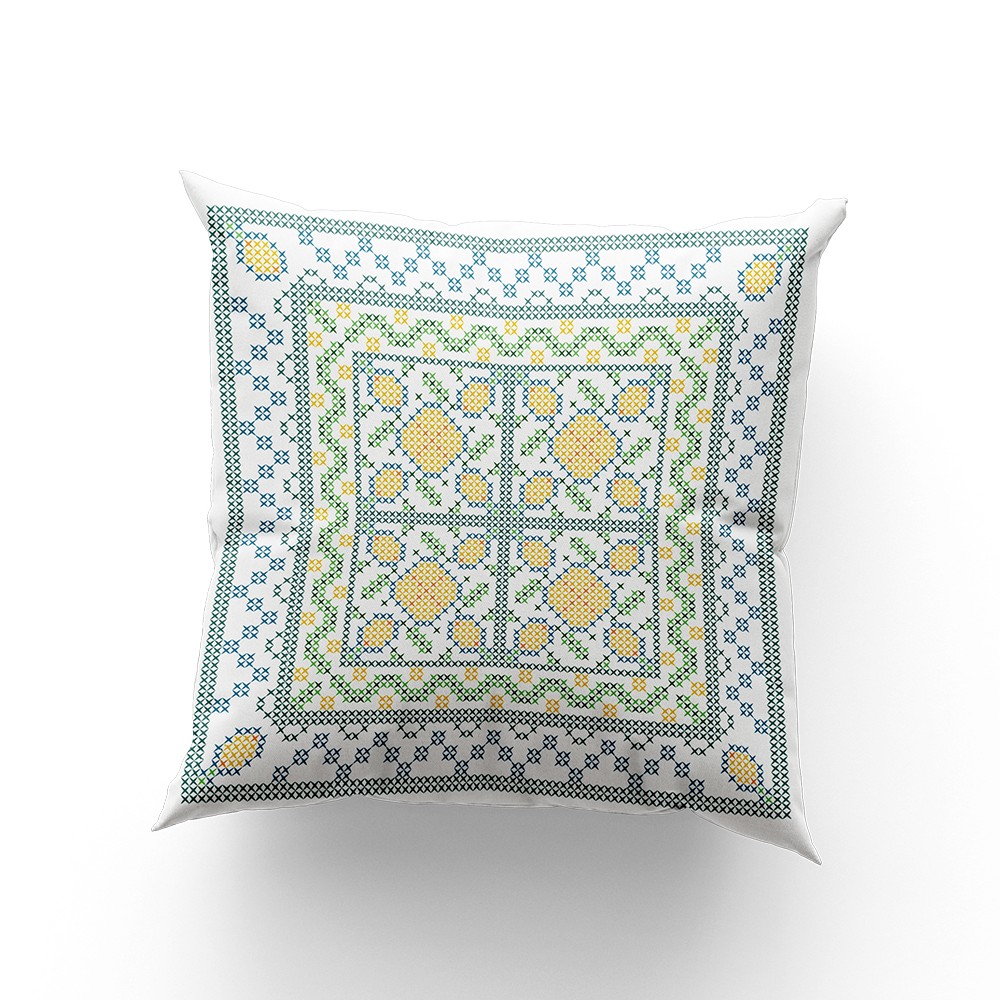 Cushion Cover Pixel Art Print1
