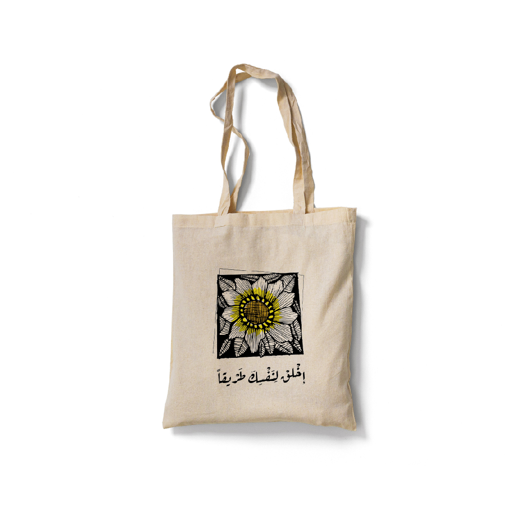 Tote Bag Flower Print3